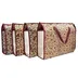 ساک هدیه قلمکار دسته پارچه ای - 34 × 44 سانتیمتری