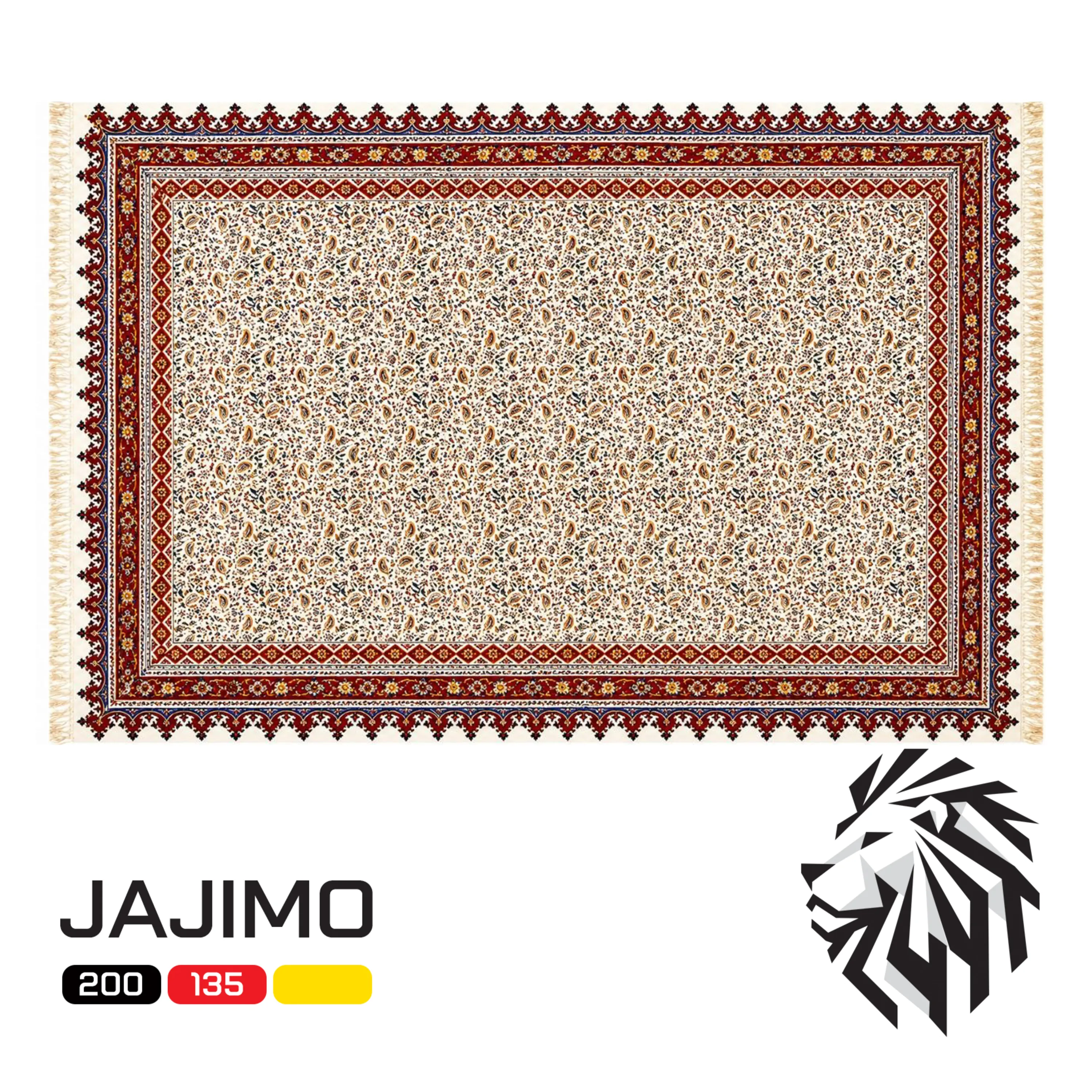 رومیزی شش نفره قلمکار - 200×135 سانتیمتر