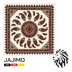 رومیزی قلمکار مربعی طرح ترنج - 120×120 سانتیمتر