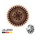 رومیزی قلمکار گرد کوچک - 40 سانتیمتر