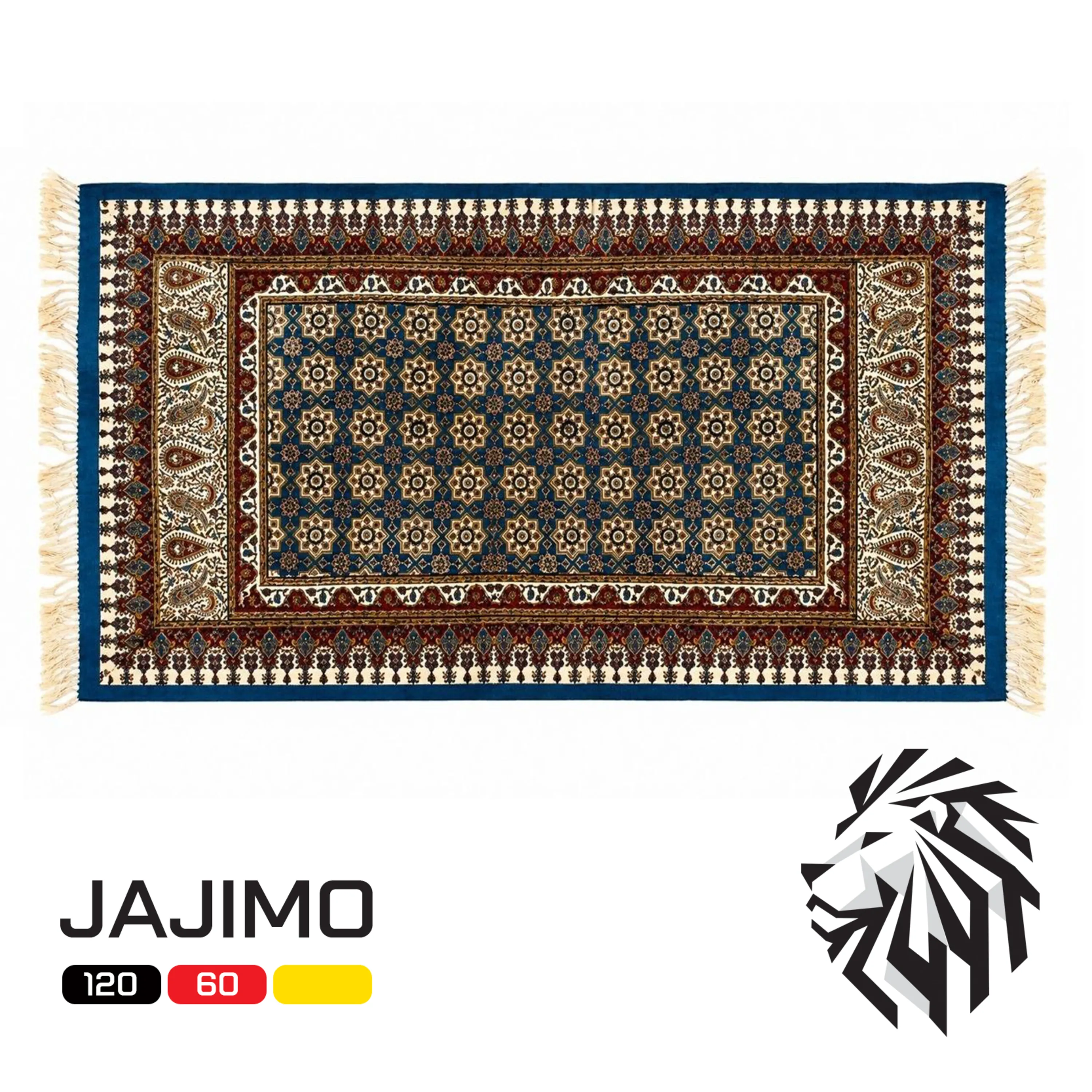 رومیزی و رانر جلو مبلی قلمکار  - 120×60 سانتیمتر